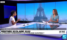 Rentrée scolaire 2022 en France : "le métier d’enseignant ne fait plus rêver"