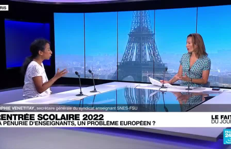 Rentrée scolaire 2022 en France : "le métier d’enseignant ne fait plus rêver"