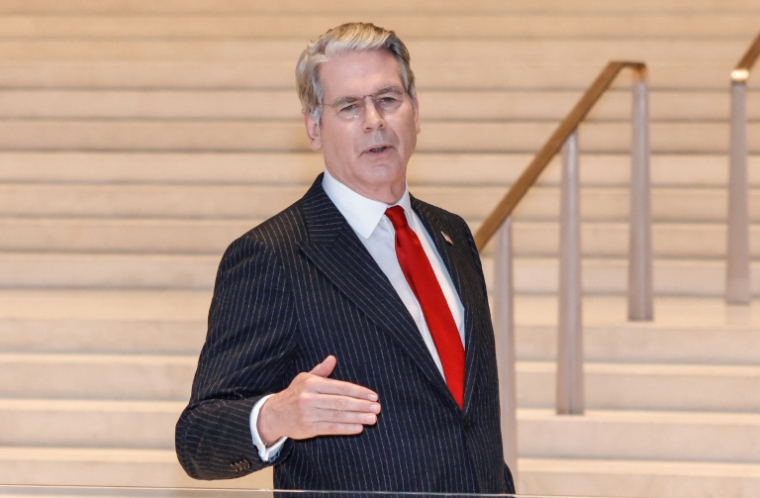 Le ministre américain des Finances Scott Bessent à New York, le 20 septembre 2026 ( AFP / kena betancur )