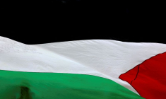 Un drapeau palestinien