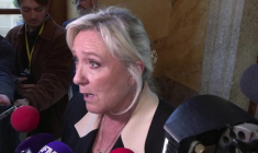 Carburants: l'État se comporte comme un "profiteur de crise" estime Le Pen