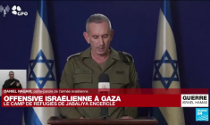 Gaza : le camp de Jabaliya bombardé