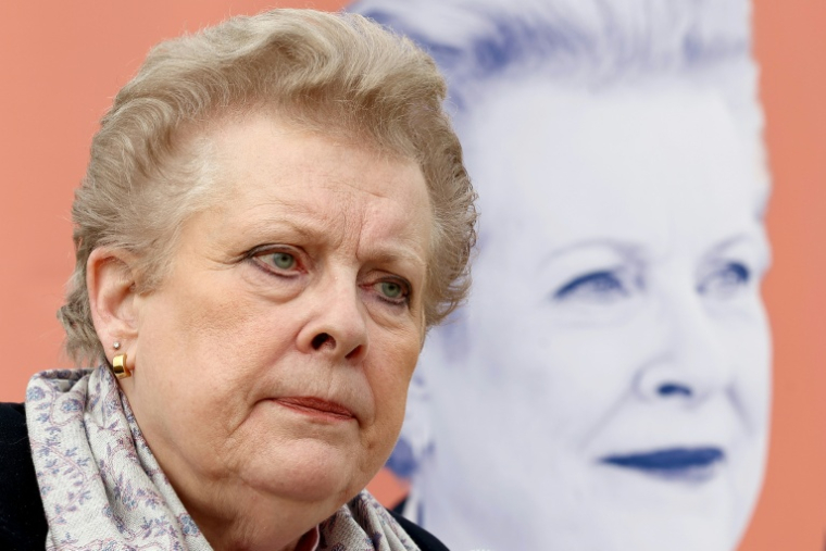 La maire socialiste de Strasbourg Catherine Trautmann, à Strasbourg, le 14 novembre 2025 ( AFP / FREDERICK FLORIN )