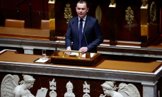 Le ministre du Travail Olivier Dussopt à l'Assemblée nationale