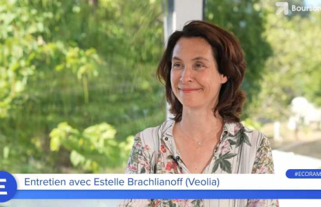 Estelle Brachlianoff (DG de Veolia) : “Chez Veolia, on a la capacité de réagir aux crises. On sait rebondir vite et fort !"