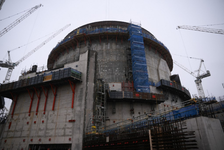 La centrale nucléaire d'Hinkley Point est située dans le sud-ouest de l'Angleterre (illustration) ( AFP / DANIEL LEAL )