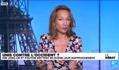 Kim Jong-Un et Vladimir Poutine, unis contre l'Occident ?