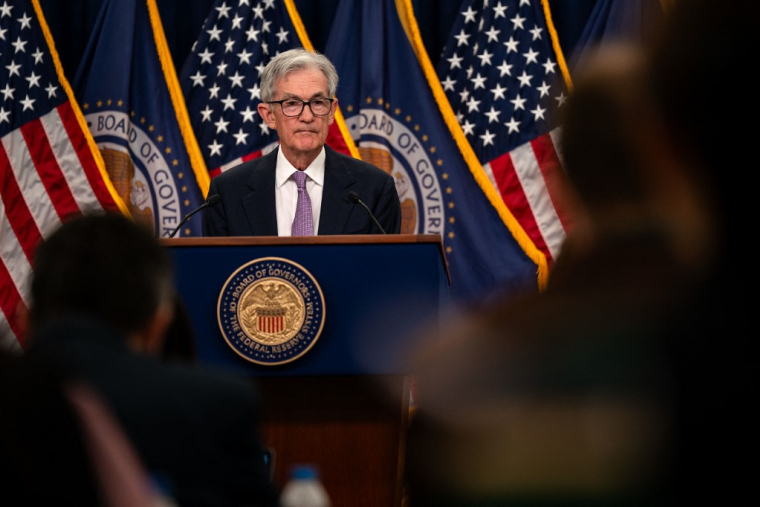 Jerome Powell à Washington, aux États-Unis, le 7 novembre 2024. ( GETTY IMAGES NORTH AMERICA / KENT NISHIMURA )