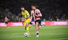 Le Paris Saint-Germain contrarié à Nantes
