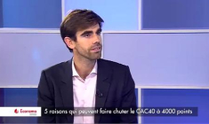 5 raisons qui peuvent faire chuter le CAC40 à 4000 points