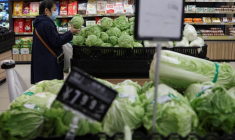 Un supermarché à Pékin
