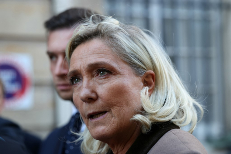Marine Le Pen à Paris, le 17 septembre 2025. ( AFP / ALAIN JOCARD )