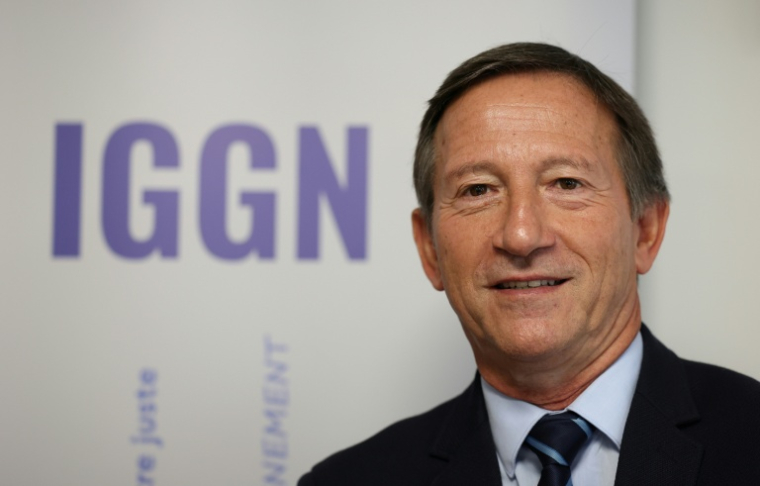 Jean-Michel Gentil, chef de l'IGGN, le 30 août 2023 à Malakoff, près de Paris ( AFP / Emmanuel DUNAND )