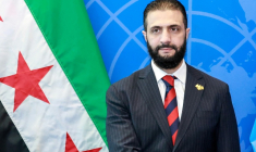 Le président syrien Ahmad al-Chareh le 24 septembre 2025 à New York, lors de l'Assemblée générale des Nations unies ( AFP / Kena Betancur )