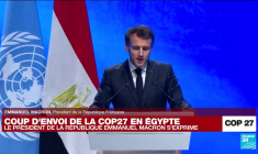 REPLAY - COP27 : Macron appelle à une refonte des mécanismes de solidarité