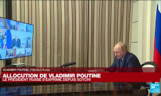 REPLAY - Le président russe Vladimir Poutine s'exprime depuis Sotchi