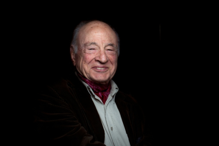 Le philosohe et sociologue français Edgar Morin, le 20 octobre 2012 à Paris  ( AFP / Fred DUFOUR )