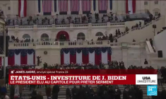 Etats-Unis : Joe Biden et Kamala Harris arrivent au Capitole pour prêter serment