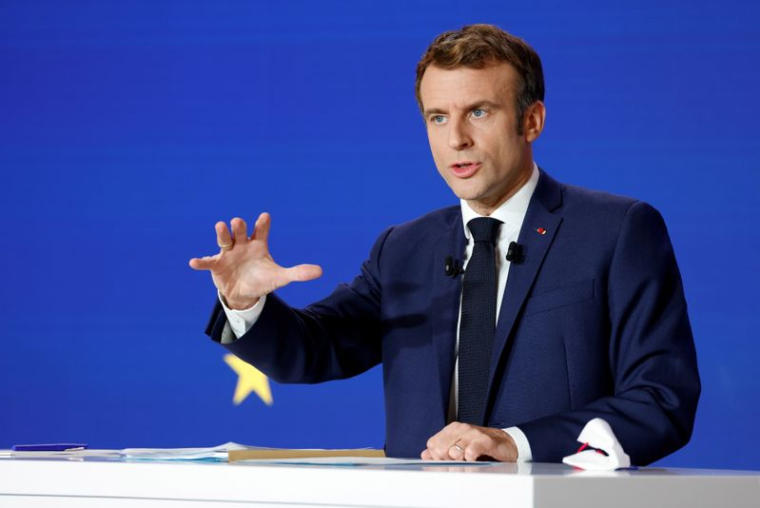 MACRON PLAIDE POUR UNE EUROPE UNIE, SOUVERAINE ET ASSUMANT SA PUISSANCE