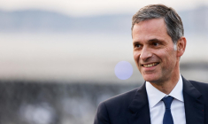 Rodolphe Saadé à Marseille, le 27 juin 2023.  ( POOL / LUDOVIC MARIN )