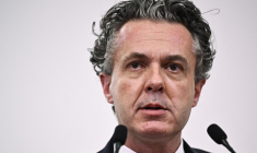 Christophe Béchu à Paris le 1er février 2024. ( AFP / JULIEN DE ROSA )