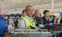 Un avion-cargo quitte la piste à Hong Kong: deux morts