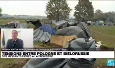 "Plusieurs milliers" de migrants piégés à la frontière entre la Pologne et la Biélorussie