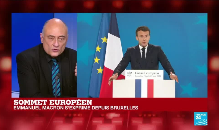 A l'issue du sommet européen, Emmanuel Macron s'est exprimé sur la Biélorussie