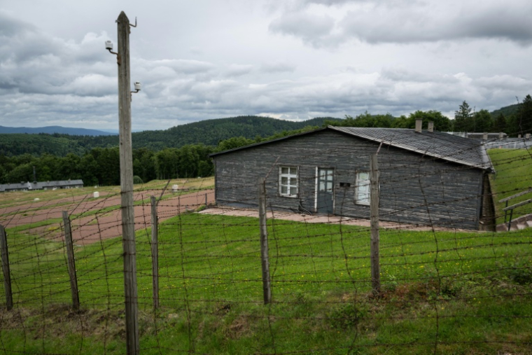 Le camp de concentration Natzweiler-Struthof à Natzwiller, dans le Bas-Rhin, le 4 juin 2026 ( AFP / SEBASTIEN BOZON )