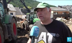 Inondations en Allemagne : Angela Merkel appelle à accélérer les politiques climatiques