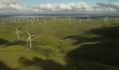 parc éolien vu du ciel (Crédit: Tyler Casey / Unsplash)