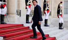 Axel Dumas à Paris le 8 juin 2024. ( AFP / LUDOVIC MARIN )