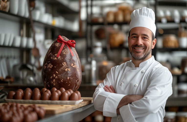 (Chocolats de Pâques : voici les tendances d'achat des Français en 5 chiffres clés - Crédit photo : Adobe Stock / image générée à l'aide de l'IA)