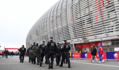 La réception musclée des supporters de Feyenoord à Lille
