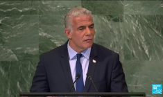 A l'ONU, le Premier ministre israélien Yaïr Lapid dit soutenir la "solution à deux Etats"