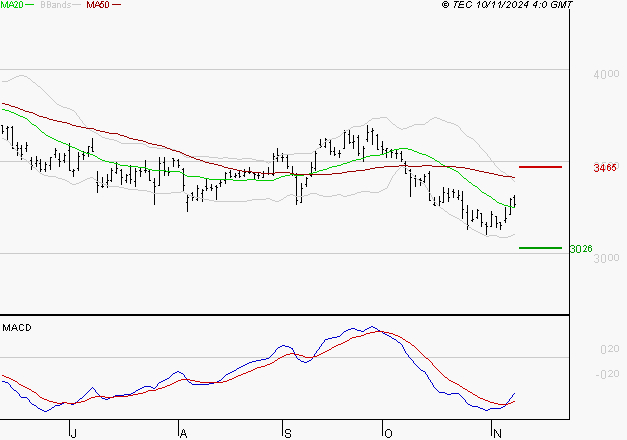 DASSAULT SYSTEMES SA : Retour possible sur les supports