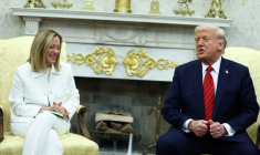 Trump et Meloni confiants sur un accord commercial USA-UE