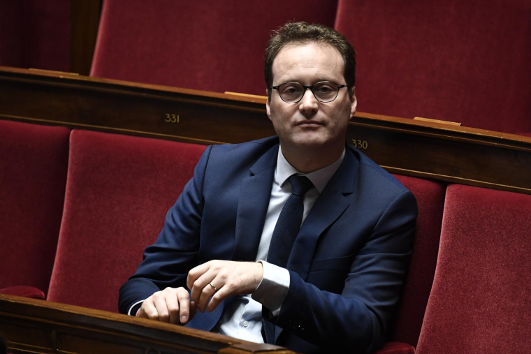 Sylvain Maillard, le 20 juillet 2023, à l'Assemblée nationale ( AFP / STEPHANE DE SAKUTIN )