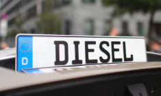 Des manifestations contre le "Dieselgate" allemand devant le ministère fédéral des Transports et de l'Infrastructure numérique à Berlin