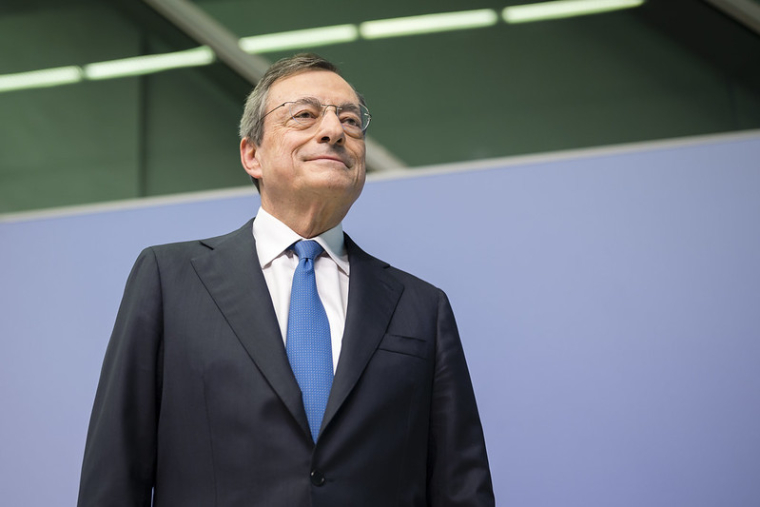 L'âge d'or de Draghi est fini et celui de Christine Lagarde, sauf catastrophe, sera plus encadré. (crédit : BCE)