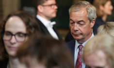 Nigel Farage à la Chambre des communes à Londres le 13 mai 2026 ( POOL / Toby Melville )