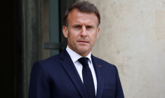 Le président français Macron rencontre la chancelière allemande Merz nouvellement élue à Paris