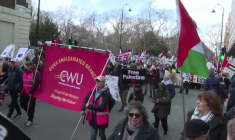 Londres : manifestation nationale en soutien aux Palestiniens