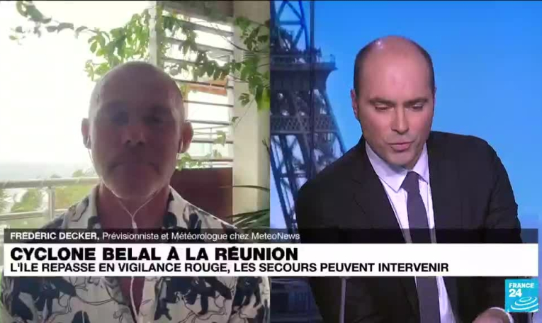 Cyclone Belal à La Réunion : "Le plus gros est passé"