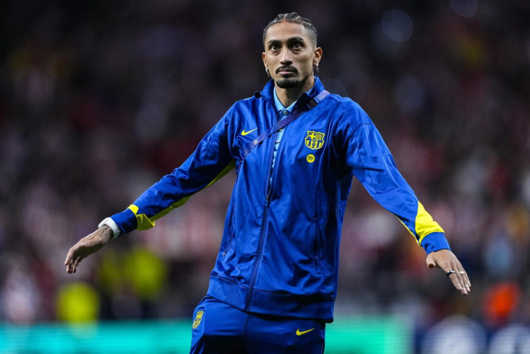 Raphinha crie au scandale après l'élimination du Barça