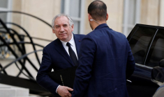 François Bayrou quitte le palais de l'Élysée