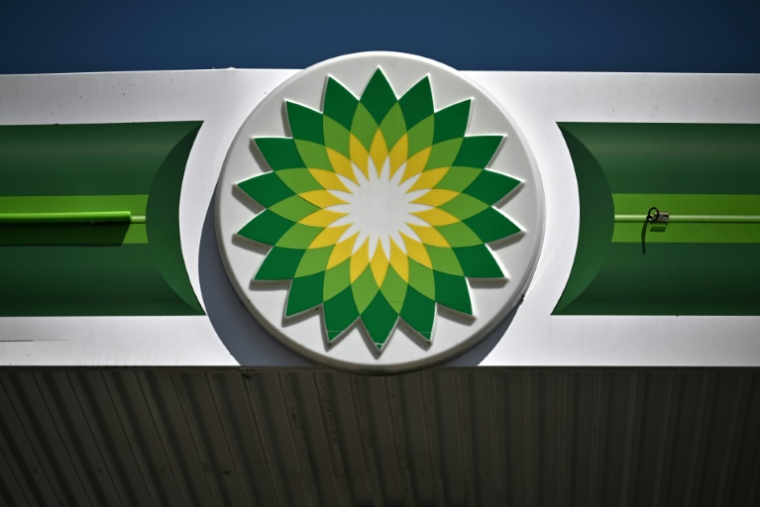 Une photo du logo de BP prise en avril 2022 ( AFP / Ben Stansall )