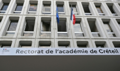 Le siège du rectorat de l'académie de Créteil, le 23 août 2022 ( AFP / Bertrand GUAY )