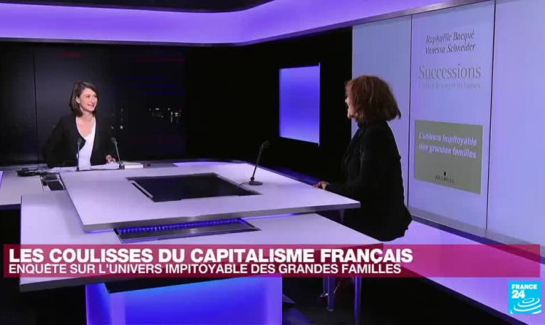 Raphaëlle Bacqué : "La succession est plus une histoire de psychologie que d'argent"
