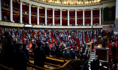 Questions au gouvernement à l'Assemblée nationale à Paris